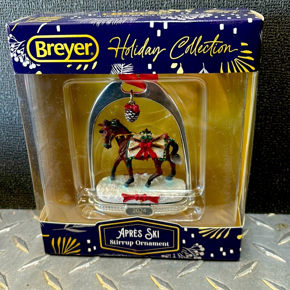 Breyer apres ski 2024 ornament